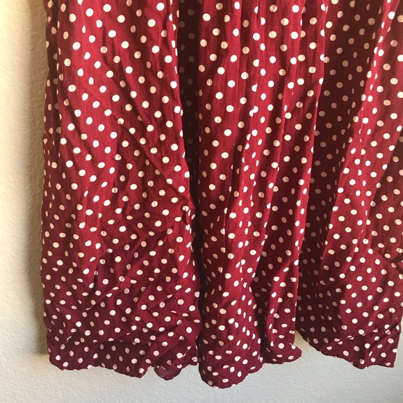 Cotton On Purple Polka Dot Dress - Picture 7 of 7